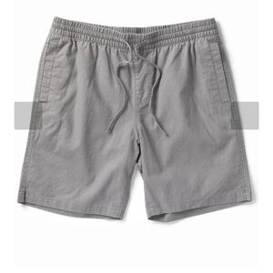 VISSLA Charcoal Gray Drawstring Shorts